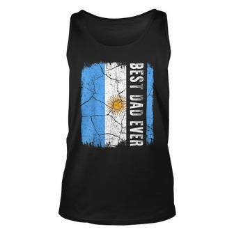 Best Argentinian Dad Ever Argentina Daddy Fathers Day Unisex Tank Top - Monsterry DE