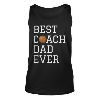 Best Basketball Coach Dad Ever Coaching Fathers Unisex Tank Top - Monsterry CA