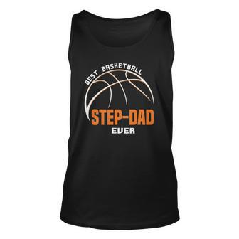 Best Basketball Step Dad Ever Fathers Day Unisex Tank Top | Mazezy