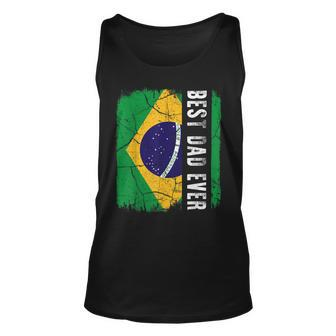Best Brazilian Dad Ever Brazil Daddy Fathers Day Unisex Tank Top - Monsterry UK