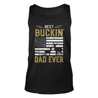 Best Buckin Dad Ever Funny Deer Hunter Cool Hunting Unisex Tank Top - Monsterry CA