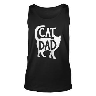 Best Cat Dad Fathers Day Men Kitty Daddy Papa Raglan Baseball Tee Tank Top | Mazezy