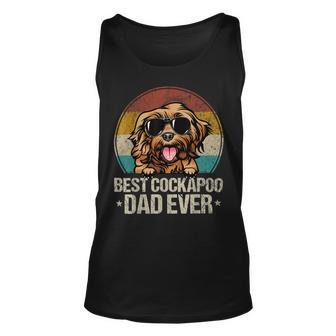 Best Cockapoo Dad Ever Vintage Dog Lover Unisex Tank Top - Monsterry UK
