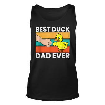 Best Duck Dad Ever Funny Duck Papa Unisex Tank Top - Monsterry CA