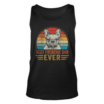 Mens Best Frenchie Dad Ever French Bulldog Lover Fathers Day Tank Top | Mazezy