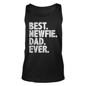 Best Newfie Dad Ever Funny Dog Owner Daddy Cool Father Unisex Tank Top - Monsterry AU