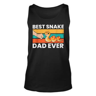 Best Snake Dad Ever Funny Snake Unisex Tank Top - Seseable