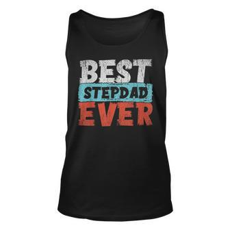 Best Stepdad Ever Fathers Day Daddy Bonus Dad Step Dad Unisex Tank Top - Seseable