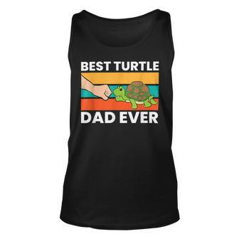 Best Turtle Dad Ever Love Sea Turtles Unisex Tank Top - Seseable