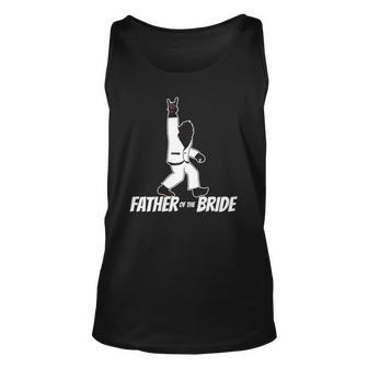 Mens Bigfoot Rock And Roll Wedding Party For Father Of Bride Tank Top | Mazezy