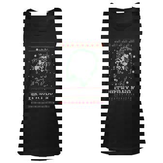 Birthday Boy Jesus Ugly Sweater Christmas Xmas Unisex Tank Top - Monsterry