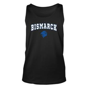 Bismarck High School Lions C2 College Sports Unisex Tank Top | Mazezy