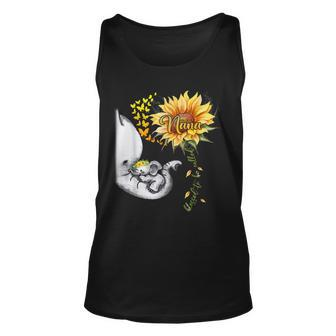 Blessed To Be Called Nana Sunflower Elephant Mothers Day Unisex Tank Top - Thegiftio UK
