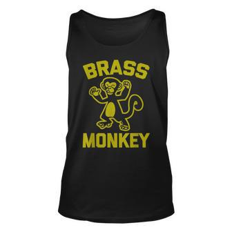 Brass Monkey Funny Saying Sarcastic Music Rap Hip-Hop Unisex Tank Top - Thegiftio UK