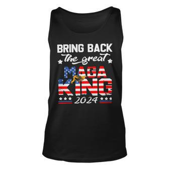 Bring Back The Great Maga King 2024 4Th Of July Trump 2024T President Trump Tee Republican Anti Biden Unisex Tank Top - Monsterry CA