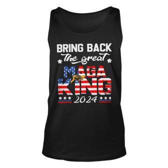 Bring Back The Great Maga King 2024 4Th Of July Trump 2024T President Trump Tee Republican Anti Biden Unisex Tank Top | Favorety DE