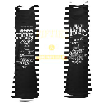 Built In The Fifties Original And Unrestored Some Parts Unisex Tank Top - Thegiftio UK