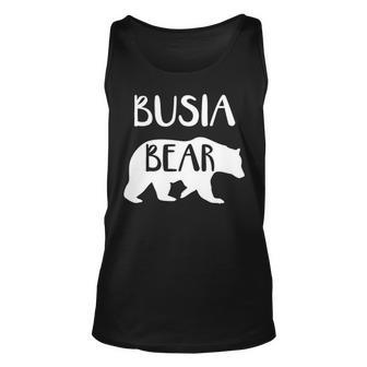 Busia Grandma Gift Busia Bear Unisex Tank Top - Seseable