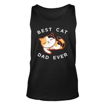 Calico Cat Dad Best Kitty Father Ever Tee Gift Unisex Tank Top | Mazezy DE