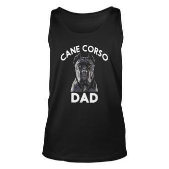 Cane Corso Dad Pet Lover Fathers Day Unisex Tank Top | Mazezy