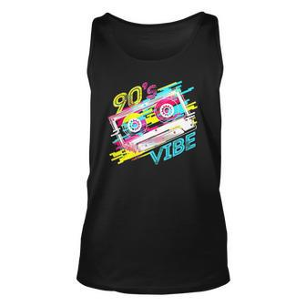 Cassette Tape Party Retro 90S Music Costume 90S Vibe Unisex Tank Top | Mazezy