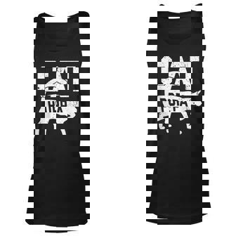 Cat Poppa Kitten Pet Owner Meow Fathers Day Unisex Tank Top - Thegiftio