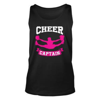 Cheer Captain Cheerleader Cheerleading Lover Gift Unisex Tank Top | Mazezy