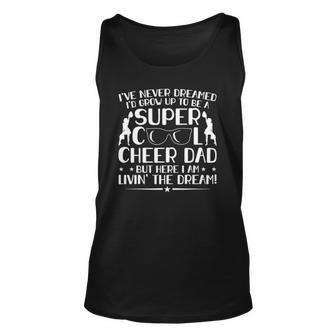 Mens Cheerleading Dad Cheer Dad Cheerleading Fathers Day Tank Top | Mazezy