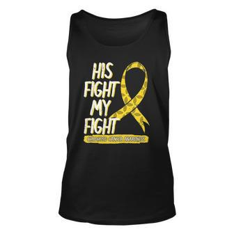 Childhood Cancer Pediatricians Ribbon Parents Mom Dad Gift Unisex Tank Top | Mazezy
