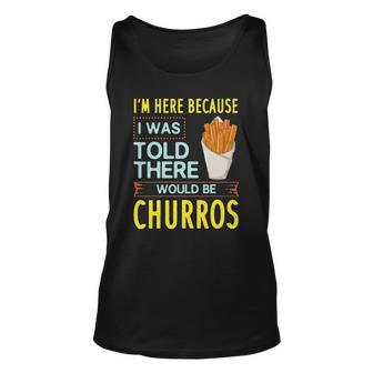 Churro Gift Recipes Maker Mexican Food Unisex Tank Top | Mazezy
