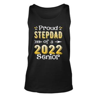 Class Of 2022 Proud Step Dad Of A 2022 Senior Unisex Tank Top | Mazezy