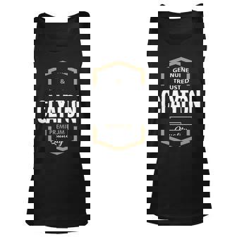 Clayton Name Gift Clayton Premium Quality Unisex Tank Top | Seseable FR