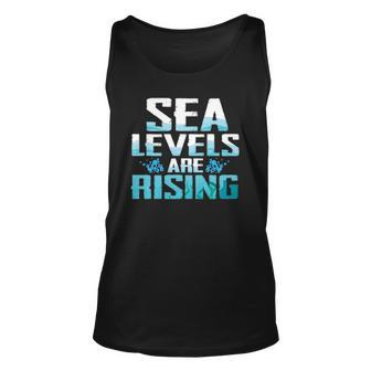 Climate Change Sea Level Rising Gift Unisex Tank Top | Mazezy