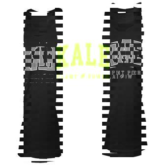 College Kale Funny Plant Power Unisex Tank Top - Thegiftio