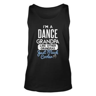Cool Fathers Day Dance Grandpa Unisex Tank Top | Mazezy