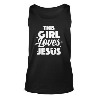 Cool Jesus Art For Girls Women Kids Jesus Christian Lover Unisex Tank Top | Mazezy