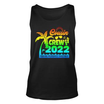 Cousin Crew 2022 Family Reunion Making Memories Together V3 Unisex Tank Top - Thegiftio UK