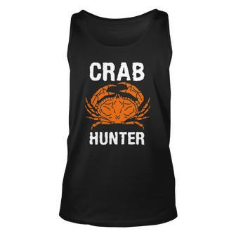 Crab Hunter Crab Lover Vintage Crab Unisex Tank Top | Mazezy CA