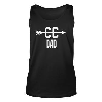 Cross Country Dad Fathers Day Unisex Tank Top | Mazezy