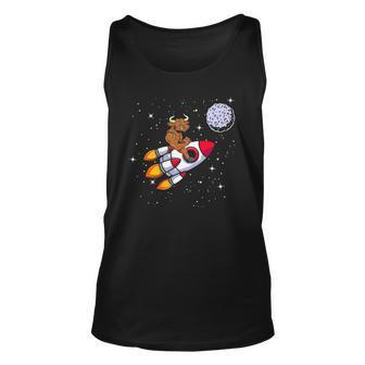 Cryptocurrency Blockchain Bullishes To The Moon Unisex Tank Top | Mazezy