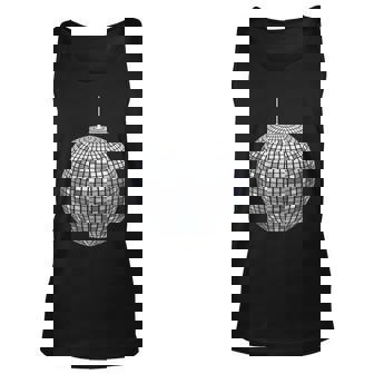 Cute Ball Disco | Funny Dancer Seventies Dance Teacher Gift Unisex Tank Top - Thegiftio