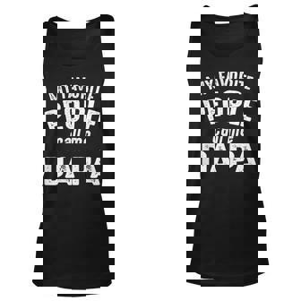 Da Pa Grandpa Gift My Favorite People Call Me Da Pa Unisex Tank Top - Seseable