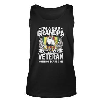 A Dad Grandpa And Vietnam Veteran Proud Retired Soldier Tank Top | Mazezy