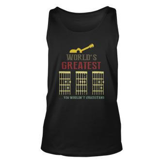 Dad Guitar Worlds Greatest You Dont Understand Unisex Tank Top | Mazezy