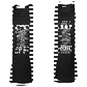 Mens Being A Dad Is An Honor Being A Pop-Pop Is Priceless Grandpa Tank Top | Mazezy