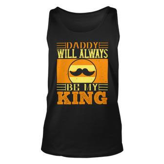Daddy Will Always Be My King Unisex Tank Top - Monsterry UK
