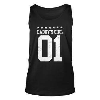 Daddys Girl 01 Family Matching Women Daughter Fathers Day Unisex Tank Top | Mazezy CA