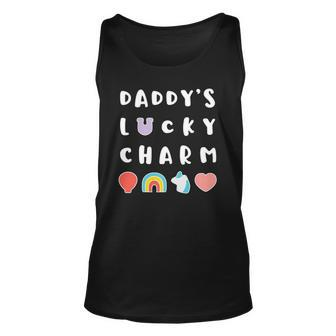 Daddys Lucky Charm Saint Patricks Day Marshmallow Unisex Tank Top | Mazezy