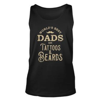 Dads With Tattoos And Beards Unisex Tank Top | Mazezy UK