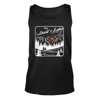 Devils Lake State Park Wisconsin Modern Cool Wi Unisex Tank Top | Mazezy